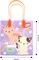TINYMILLS Cats and Kittens Party Favor Bags Cat and Kitten Goody Bags with Handles for Cat and Kitten Theme Birthday Party Pack of 12